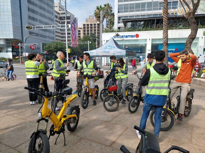 Electric Bike City Tour with a taco stop. - Zócalo and the historic center