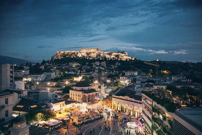 Evening Athenian Street Food Tour: An Essential Guide to Athens - Monastiraki: a natural place for Greek street food