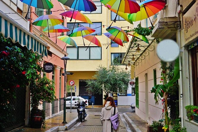 Explore Athens Street Art & Street Food Extravaganza - Monastiraki, where the city gets busier