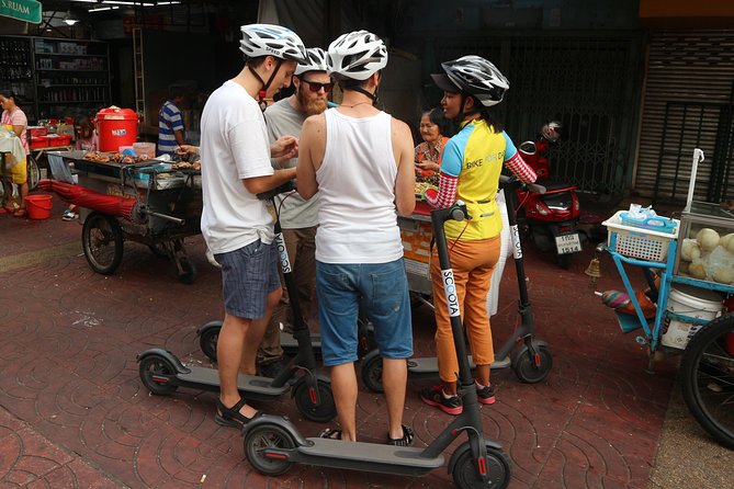 Explore Bangkok by E-Scooter & Try Street Food - Lhong 1919 and the ferry crossing