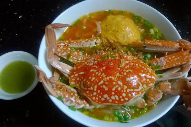 Explore Can Tho City tour combine Local Food tour - in afternoon - Night market food and crab noodle soup