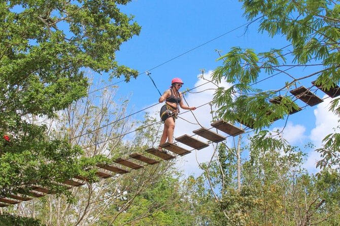 Family ATV Cenote Five Zip Lines Photos Taco Lunch Tequila Taste - A six-hour outing with plenty packed in