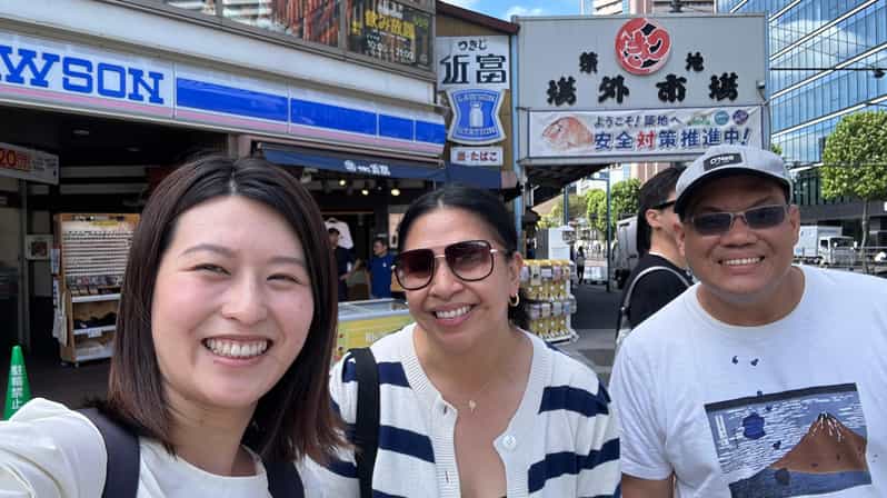 【Family pack】Tokyo: Tsukiji fish market food tour - Fresh fish at Tsukiji Saito Suisan