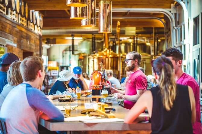 Food Truck and Brewery Tour with Complimentary Tastings - Meeting at Pine Tavern at 3 pm