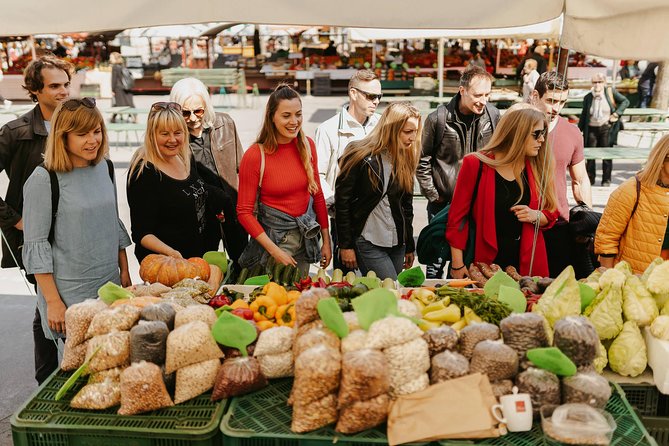 Food & Wine Tour Ljubljana - Local Foodie Adventure in Slovenia - Walking through Mestni Trg