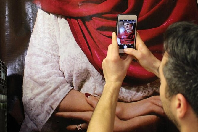 Frida Kahlo VIP [Museum Tickets Included] Walk, Markets & Churros - Parque Frida Kahlo and the old ahuehuete trees