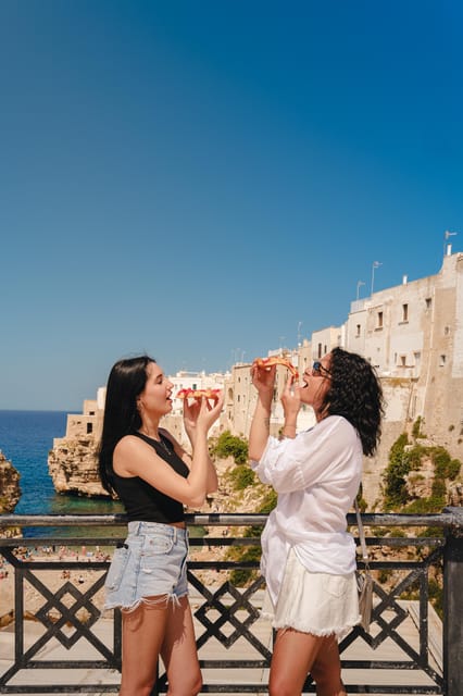 From Bari: Street Food tour in Polignano & Cooking class - The Polignano food walk: 2.5 hours of small bites