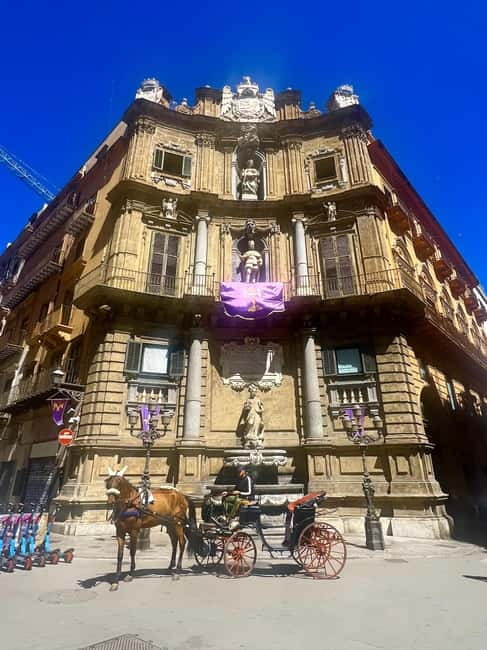 From Cefalù: Palermo Guided Walking Tour with Street Food - Mercato del Capo and Palermo’s famous fried bites