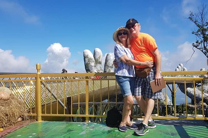 Golden Bridge -Marble Mountain-Hoi An City-Boat Ride-Night Market - Continuing to the French Village