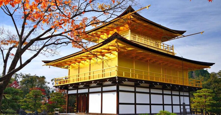 Golden Pavilion, Nijo Castle, & Nishiki Market Half day tour - Kinkaku-ji: Kyoto’s golden image