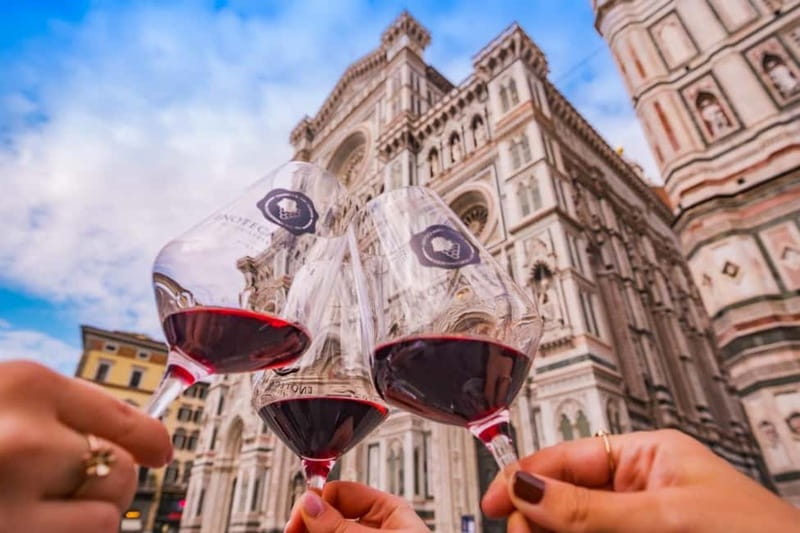 Guided Wine and Food Walk in Florence with Three Tastings - Three wine stops instead of one long tasting