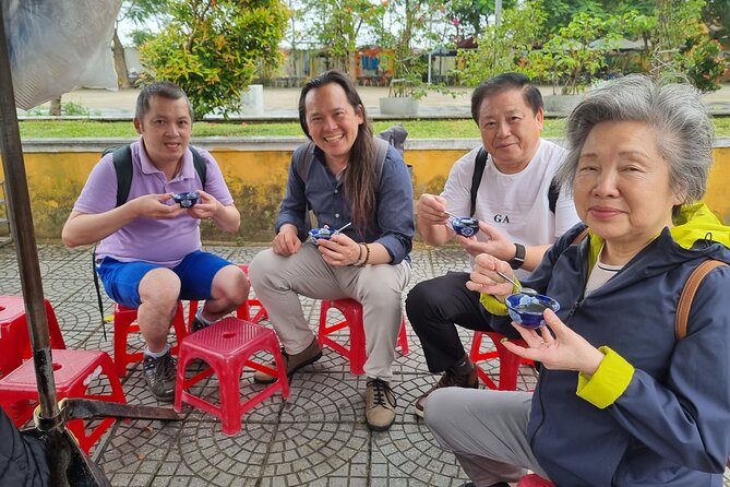 Half-day Private Street Food Tour in Hoi An - Banh xeo and nem lui on Tran Hung Dao Street