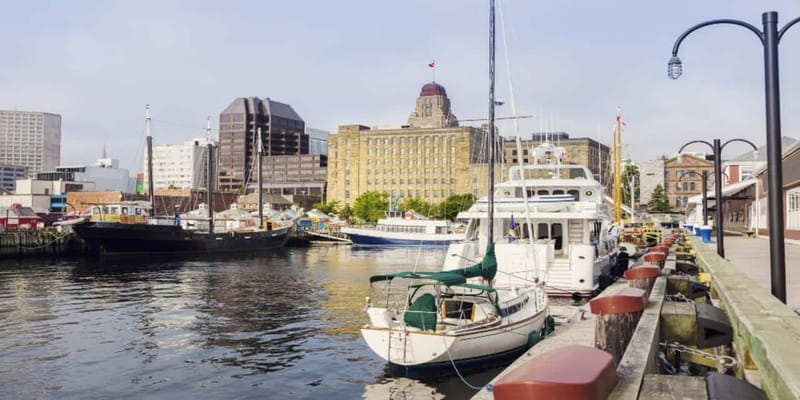 Halifax Harbourfront Food Walking Tour - Walking the waterfront past Halifax landmarks