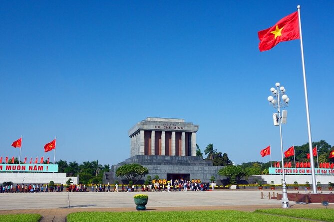 Hanoi City Motorbike Tour with Banana Island and Local Food - Tran Quoc Pagoda beside the lake