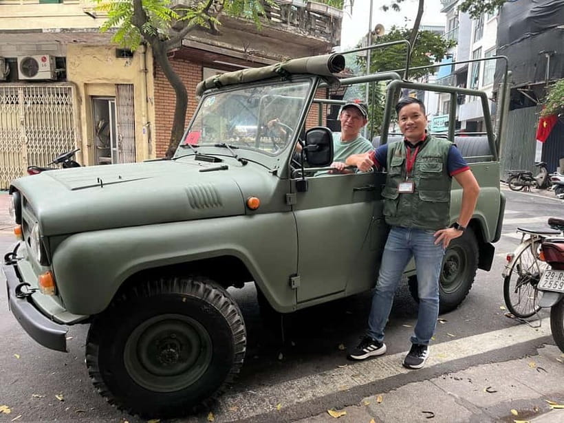 Hanoi: Half‑Day Jeep City Tour, Landmarks & Local Food - Train Street, the French Quarter, and Long Bien Bridge