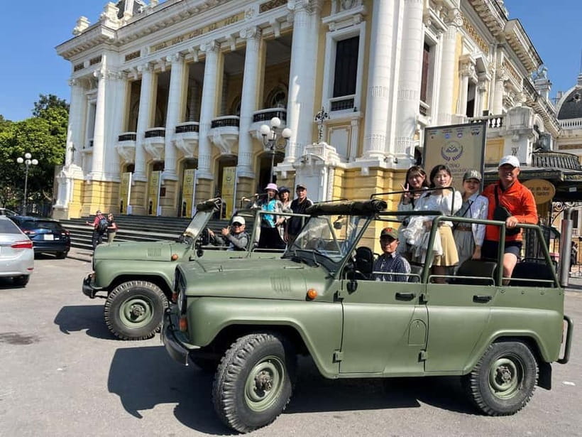Hanoi: Half‑Day Jeep City Tour, Landmarks & Local Food - Morning, afternoon, or evening: which departure fits you?