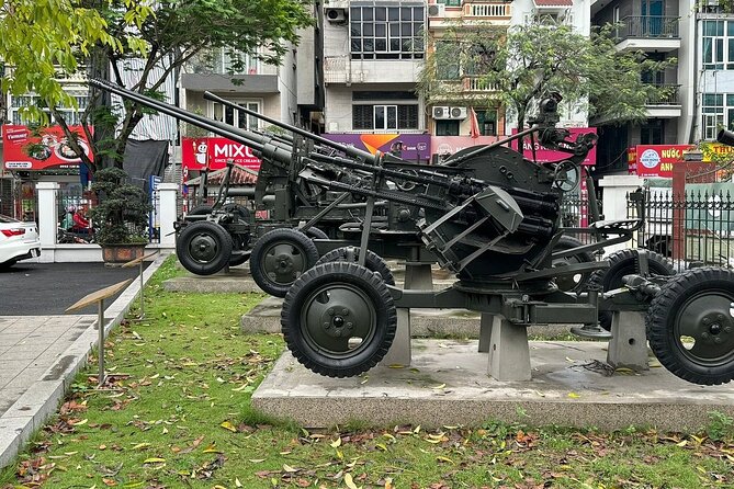 Hanoi Jeep Tour Sightseeing Include Street Food and Train Street - Long Bien Bridge and views toward the Red River