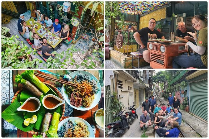 Hanoi Michelin Star Street Food Walking Tour & Train-Street - Starting at Hidden Gem Cafe on Hang Mam Street