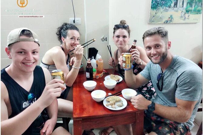 Hanoi old quarter sightseeing & street food eating by Motorcycle - What happens during the six to eight food stops