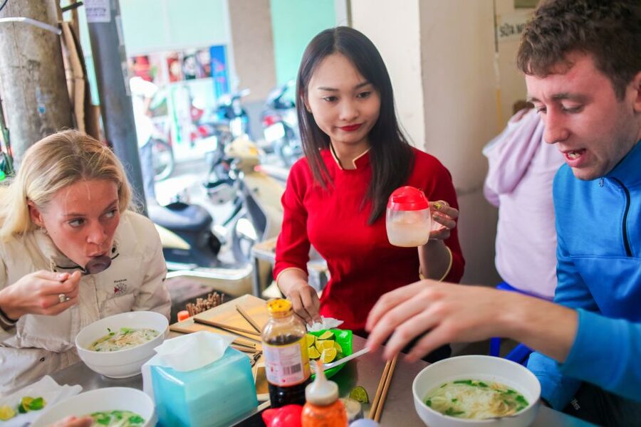 Hanoi: Small-Group Street Food Walking Tour - Egg coffee finishes the evening on a sweet note