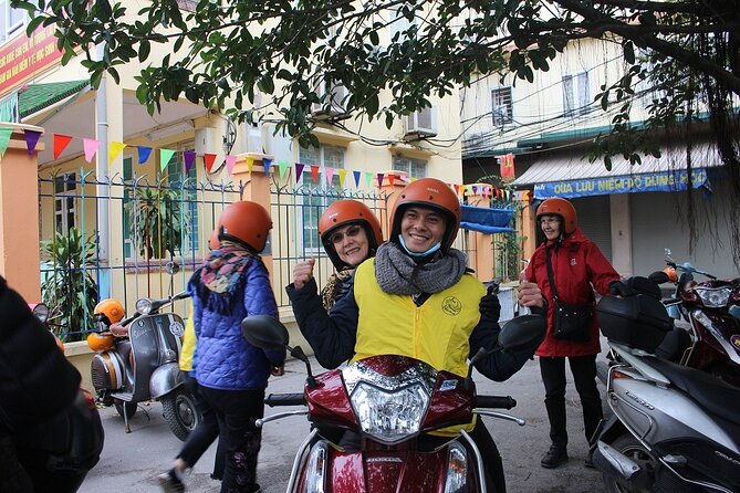 Hanoi Street Food Tour By Motorbike + Sightseeing SAFE & FUN - Bun cha, grilled food, and a taste of local routine