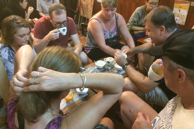 Hanoi street food tour small group tour - Egg coffee, a Hanoi specialty worth saving room for
