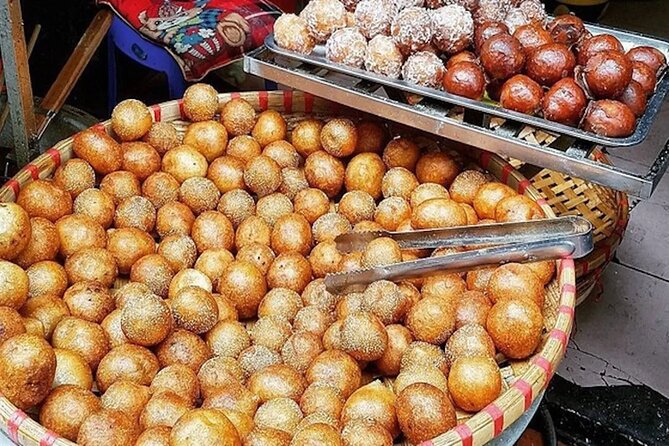 Hanoi Street Food Tour Taste 6 Local Dishes and Drinks - The noodle course may be Bun Cha or Bun Bo Nam Bo