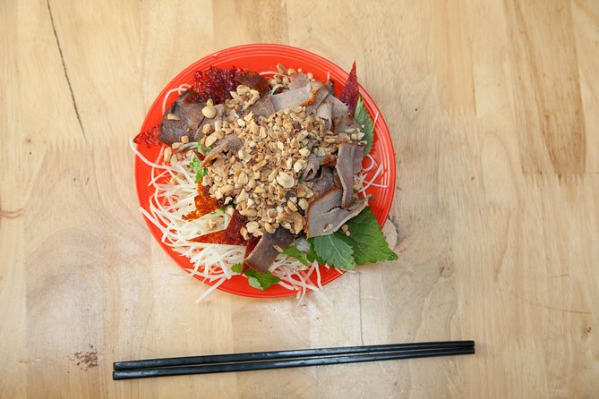 Hanoi Street Food Tour with Train Street - Bún chả at a local food stall