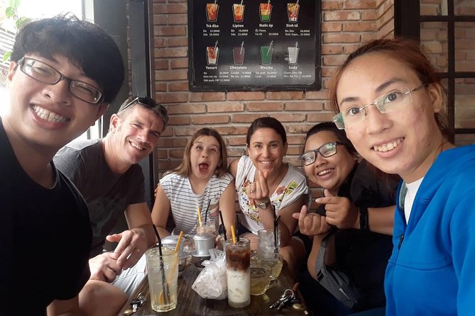 HCM City Local Street Food by scooter/ Aodai Rider Saigon tour - The old apartment stop and daily city life