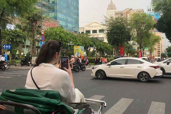 Ho Chi Minh City with Street Food Tour by Cyclo - Independence Palace, seen from the outside