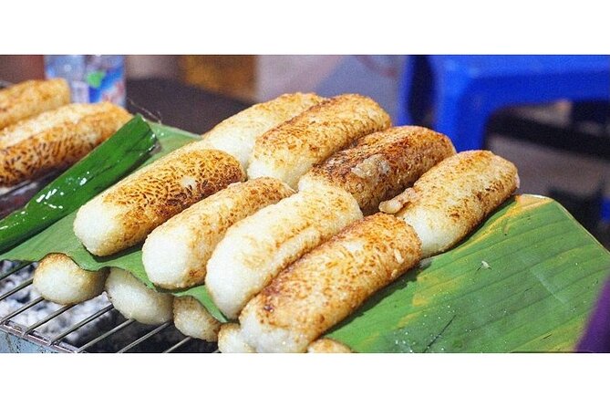 Ho Chi Minh Street Food Tour and Vietnamese Coffee - Banana, sticky rice, and coconut for dessert