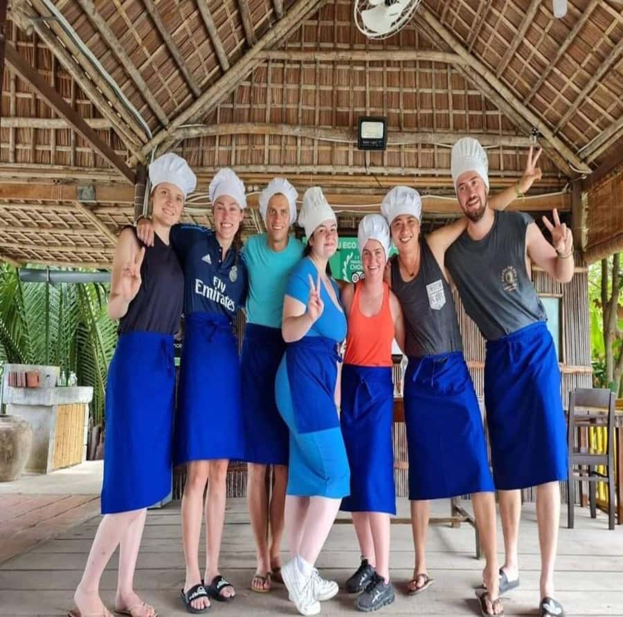 Hoi An: Bay Mau Cooking Class Only and Making Pho - Rice, tools, and the real work behind pho