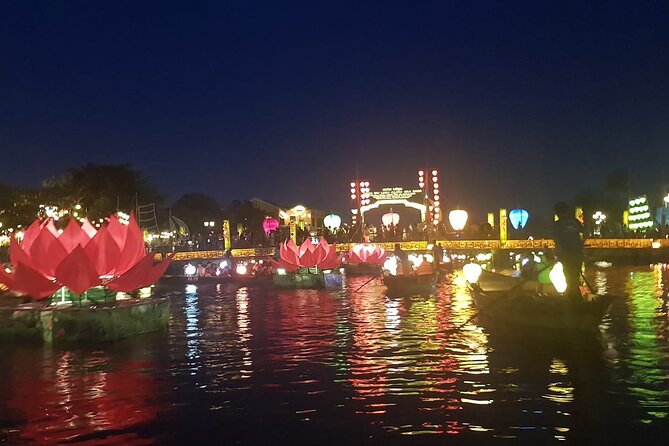 Hoi An Night Market with Lanterns- Walking tour - Riverboat Ride - Walking through Hoi An’s old trading quarter