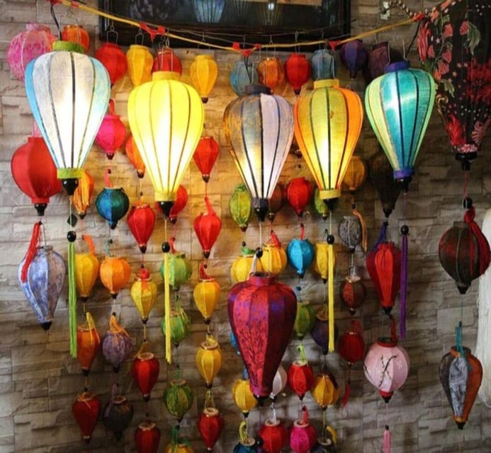 Hoi An: Silk Process, Lantern Making Workshop & Local Food - Making a Hoi An lantern by hand