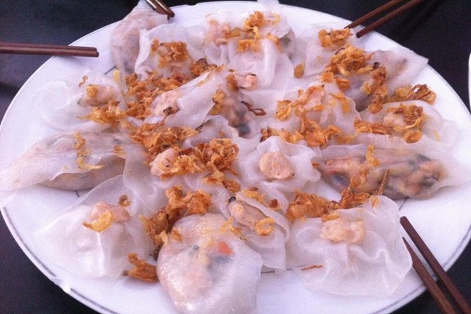 Hoi An Street Food Tour- The Real Taste Of Hoi An - White Rose Restaurant and the opening dumpling lesson
