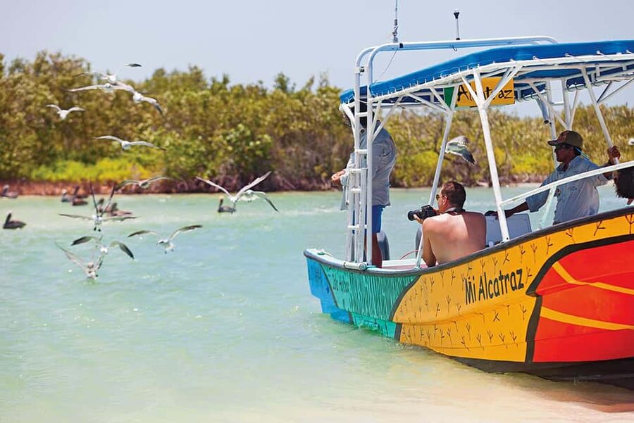 Holbox: Traditional Fishing Tour with Ceviche Tasting - Learning bottom fishing with ropes and rods
