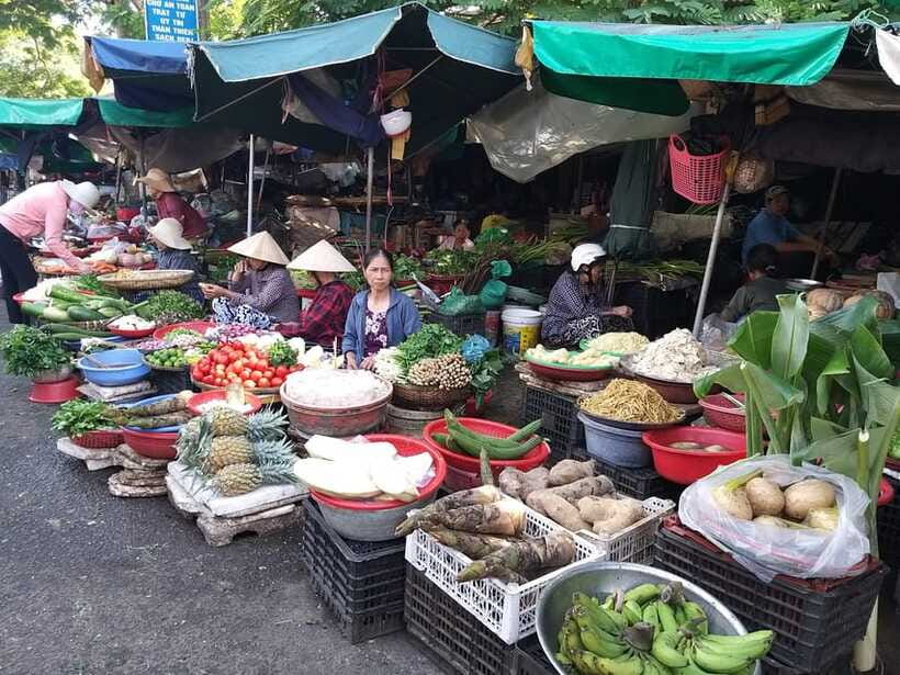 Hue Cooking Class with local-Visit market, cook local food - A hands-on lesson, not a cooking demonstration