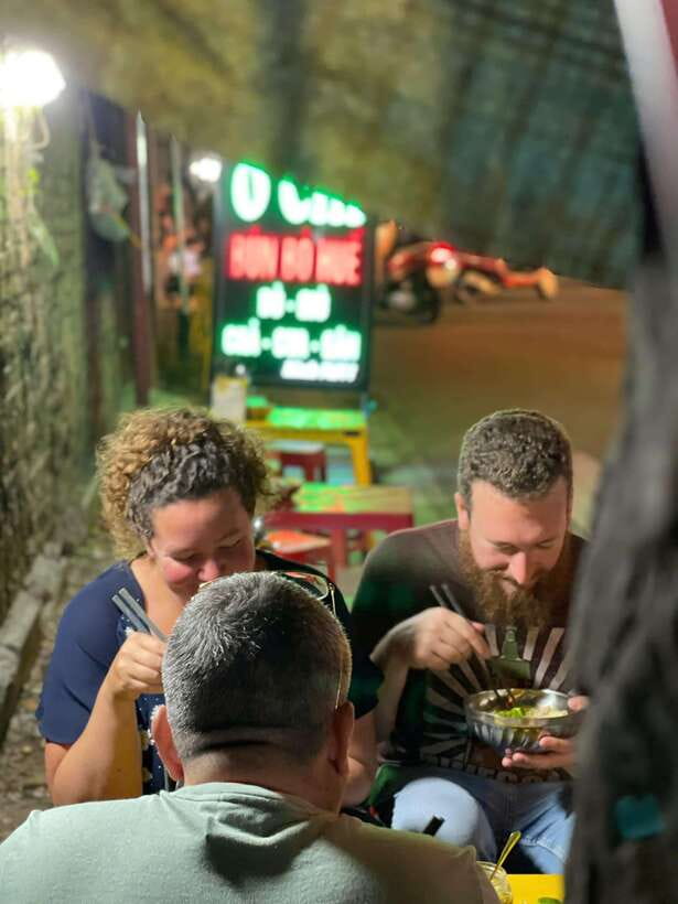 Hue: Guided Local Food Tour with Stories - Link Teq and Nguyen Du: food with a sense of place