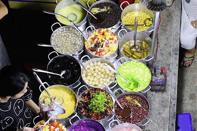Hue Street Food Tour At Night By Scooter - Vietnamese BBQ with local beer