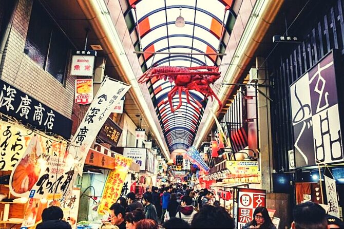 Kuromon Market Tour: All inclusive 6~8 Dishes & 3~4 samplings - A closer look at the two-hour route