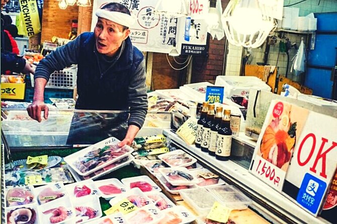Kuromon Market Tour: All inclusive 6~8 Dishes & 3~4 samplings - Is $63.43 a fair price?