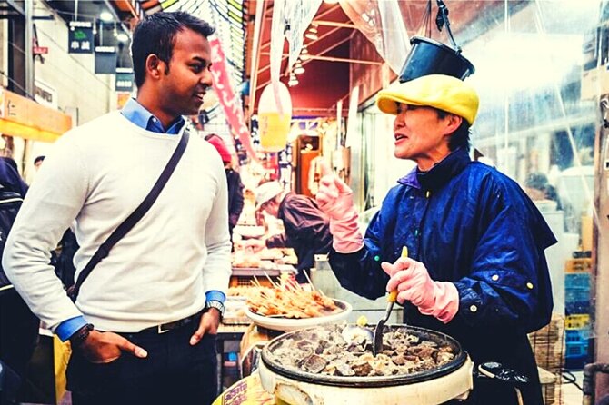 Kuromon Market Tour: All inclusive 6~8 Dishes & 3~4 samplings - What you actually eat at Kuromon
