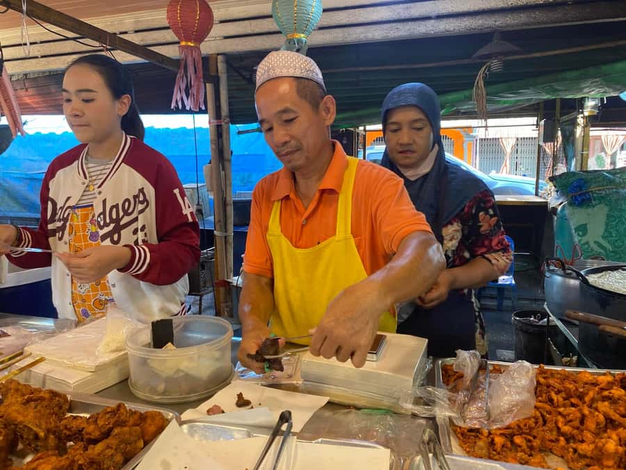 Local Food testing at Takuapa by Amazon Prime Series Chef - What the $93 price includes