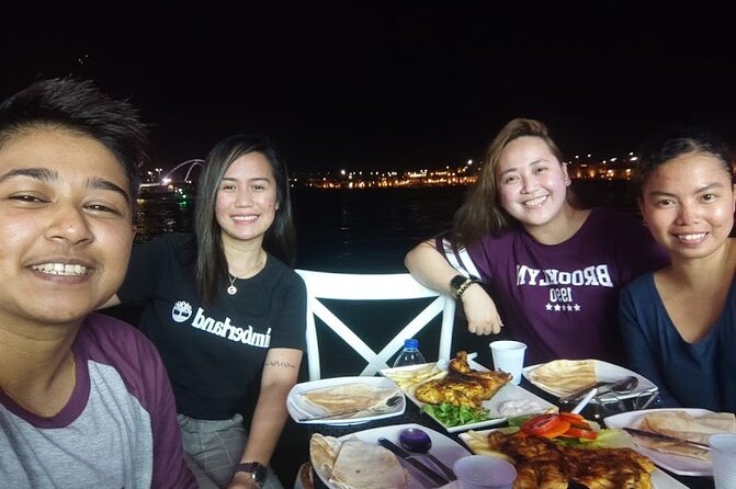 Local Food Tour of Dubai - Crossing Dubai Creek by abra