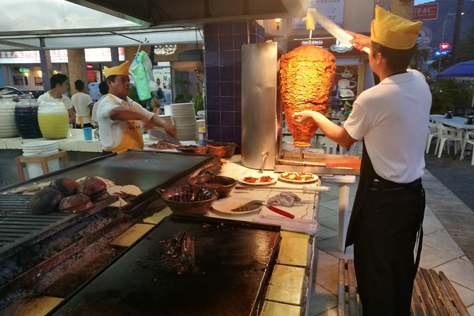 Lucha Libre-Wrestling FiestaExper Taco Dinner Beer ONLY SUNDAYS - Tacos al pastor at Tacos Los Tarascos