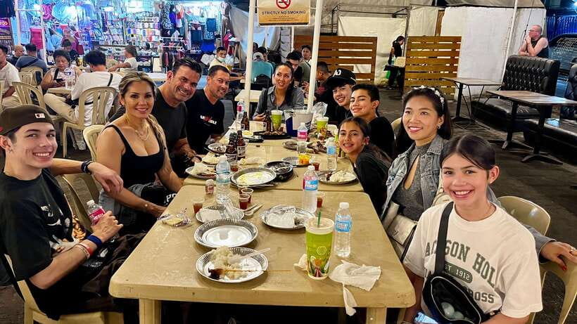 Makati Street food walking tour with Dinner - Ending at a rooftop bar with Manila views