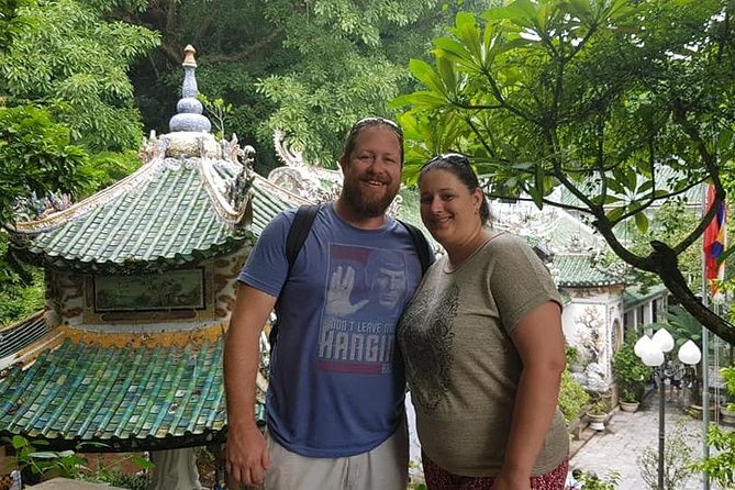 MARBLE MOUNTAIN-AM PHU Cave & HOI AN -Colourful Lantern Boat Ride - Guides can make or break the afternoon