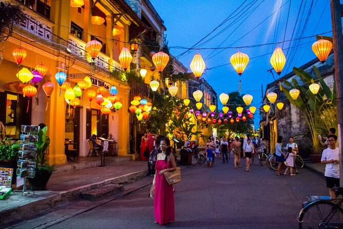 Marble Mountain - Hoi An Colour Lanterns & Night Market from DN - Weather can change the character of the night