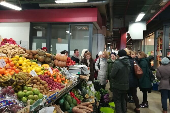 Market Food Tour in Florence + 4 courses lunch Cooking Class - A market morning at San Lorenzo