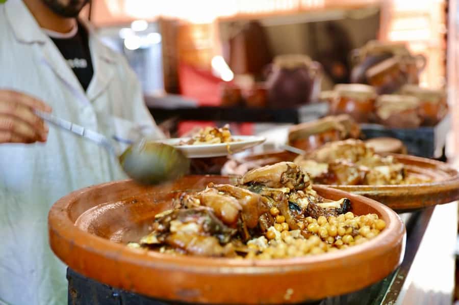 Marrakech Street Food Tour – Taste Local Flavors - Through the Mellah market and its food stalls